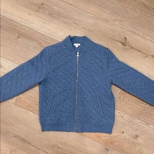 Women's Blue Quilted Bomber GAP Jacket NWT Medium fitted